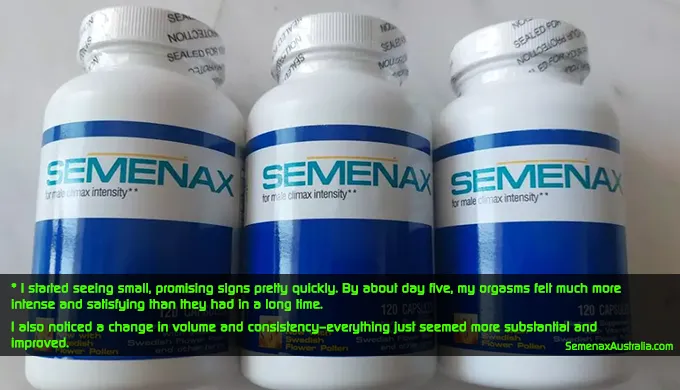 Semenax Australia customer reviews