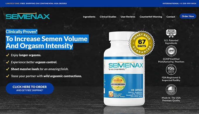 Semenax Australia Official Website